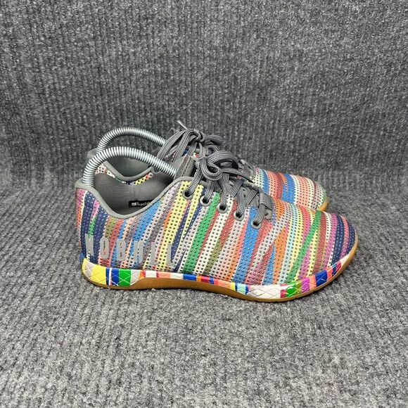 NOBULL Project Trainer Low Color Burst Cyber Monday Athletic CrossFit Shoes Sz 8 - Picture 1 of 8